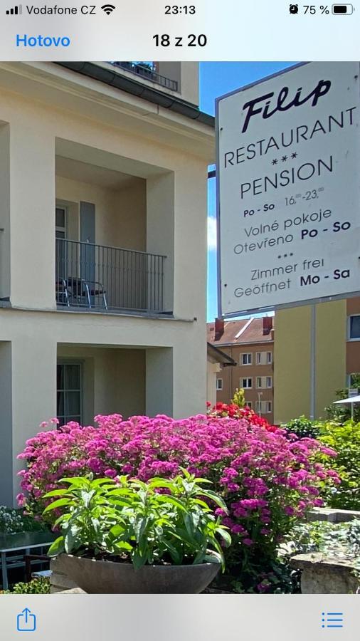 Pension A Restaurace Filip II Mariánské Lázně Exterior foto